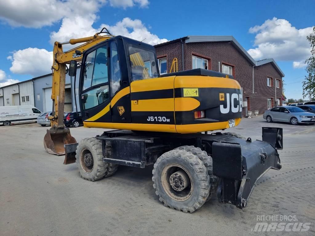 JCB JS 130 W Kolová rýpadla