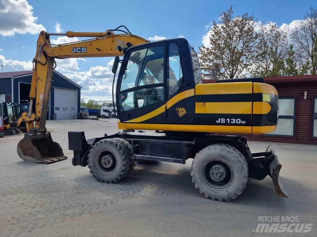 JCB JS 130 W Kolová rýpadla