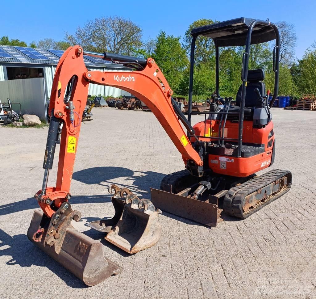 Kubota U 17-3 Mini rýpadla < 7t