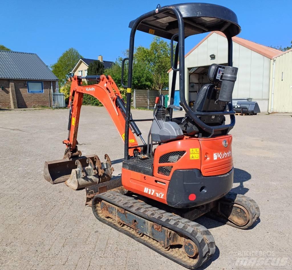 Kubota U 17-3 Mini rýpadla < 7t