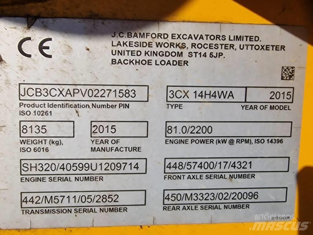 JCB 3 CX ECO Rýpadlo-nakladače