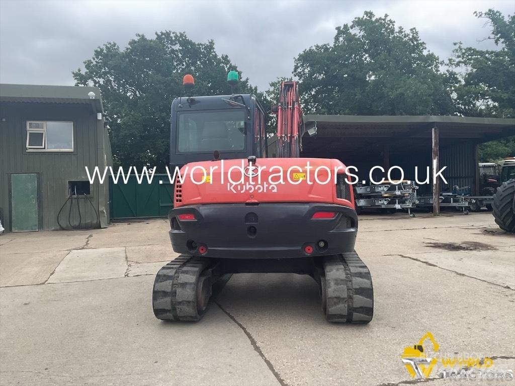 Kubota KX 080-4 Midi rýpadla 7t - 12t