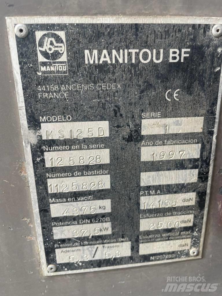 Manitou MST 125D Dieselové vozíky