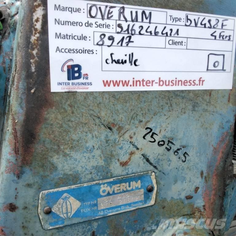 Överum BV498F Oboustranné pluhy