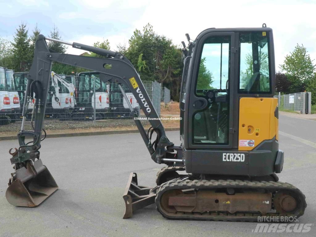 Volvo ECR 25 D Mini rýpadla < 7t