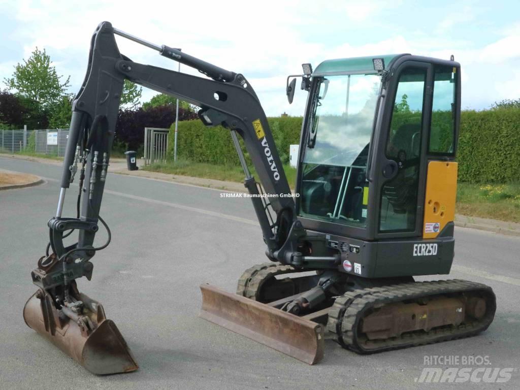 Volvo ECR 25 D Mini rýpadla < 7t