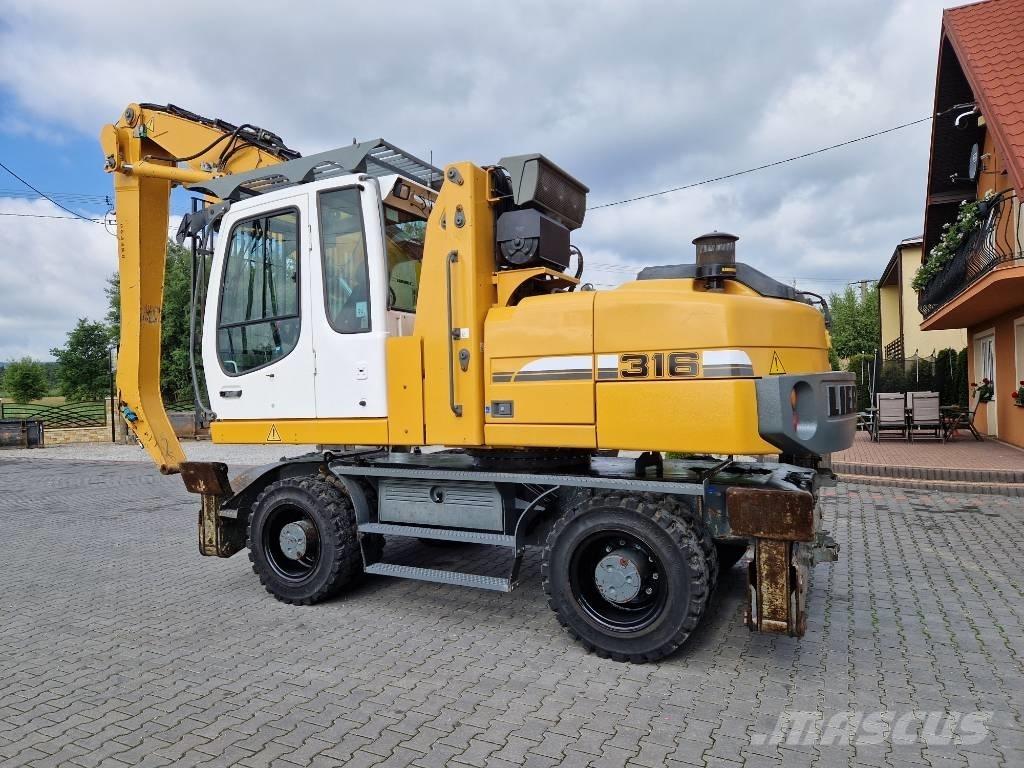 Liebherr 316 Kolová rýpadla