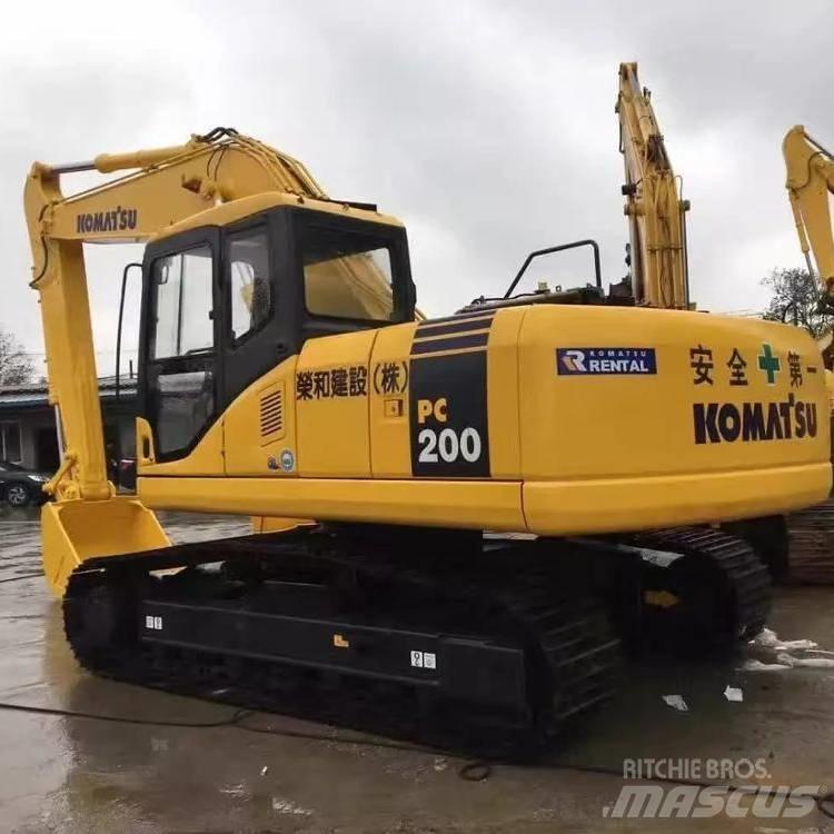 Komatsu pc200-7 Pásová rýpadla