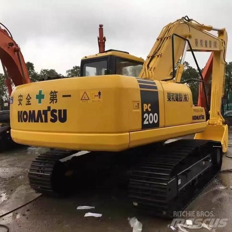 Komatsu pc200-7 Pásová rýpadla