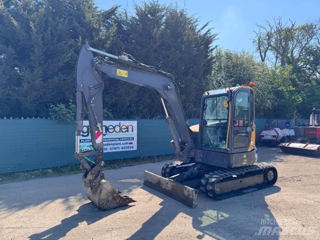 Volvo ECR 58 D Mini rýpadla < 7t