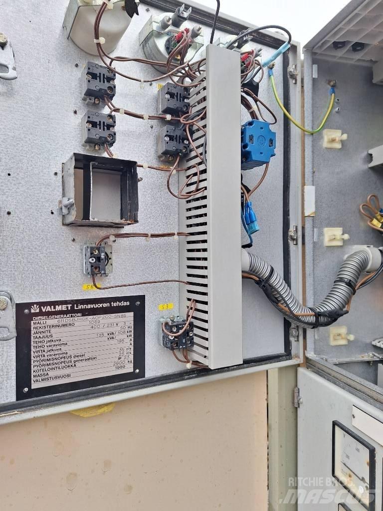 Valmet 611DS-AOP200 Naftové generátory