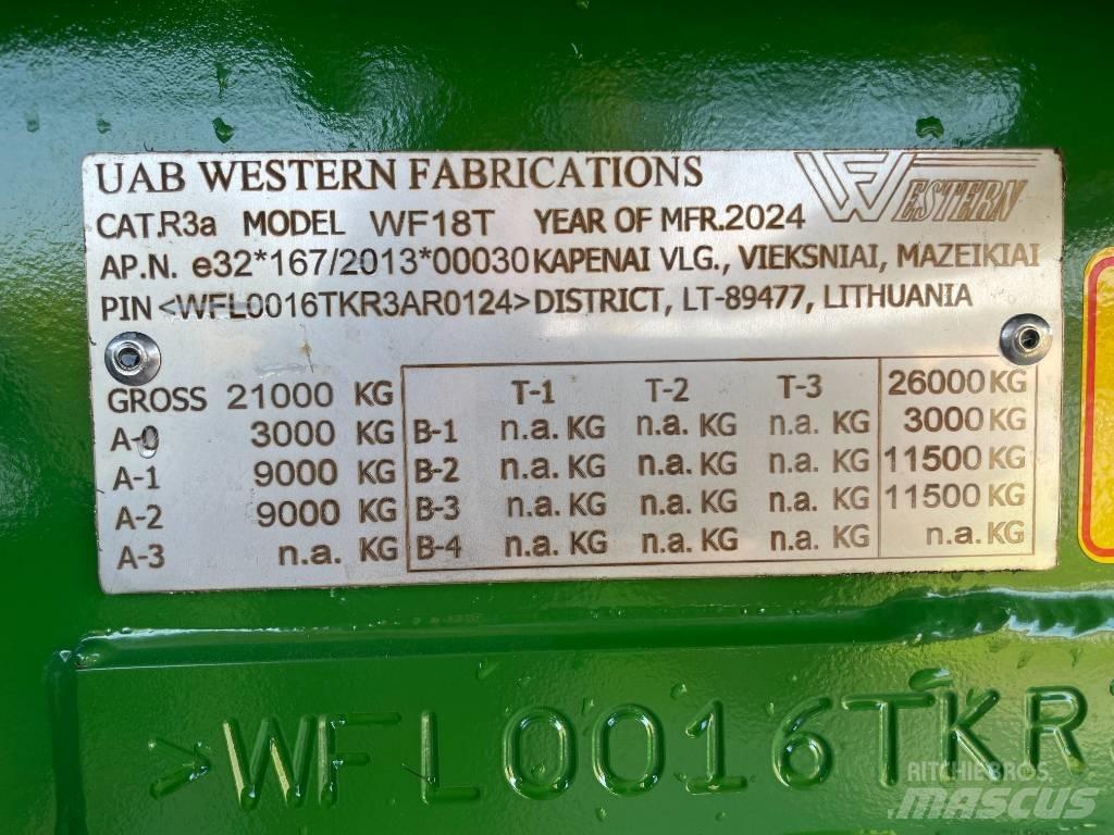 Western WF18T Sklápěcí přívěs
