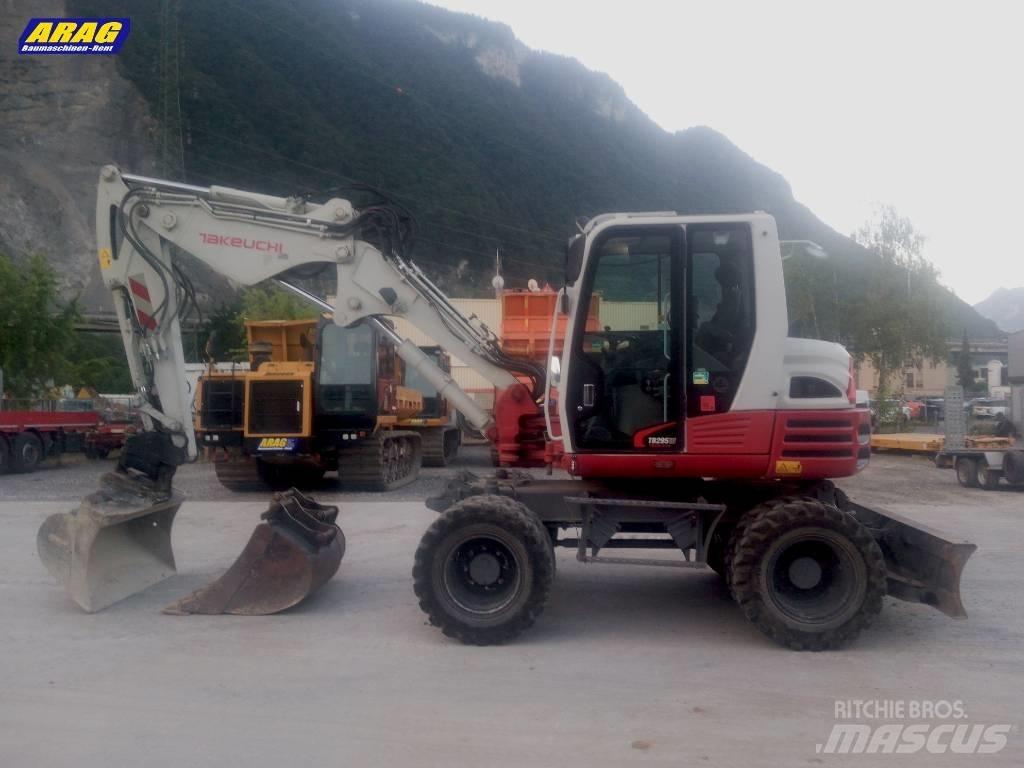 Takeuchi TB 295 W Kolová rýpadla