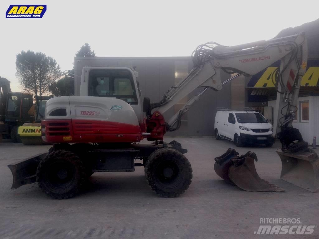 Takeuchi TB 295 W Kolová rýpadla