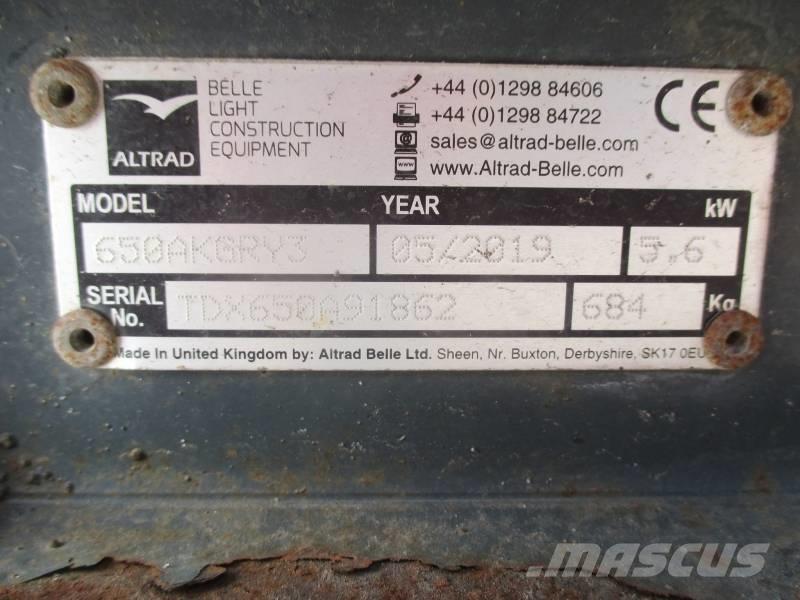 Altrad TDX650A Další válce