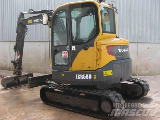 Volvo ECR 58 D Mini rýpadla < 7t