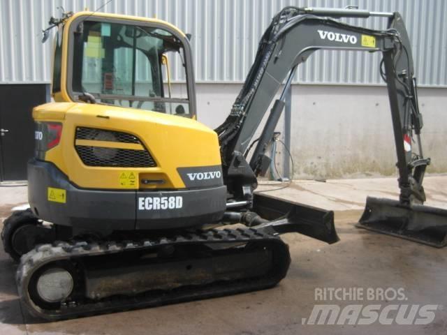 Volvo ECR 58 D Mini rýpadla < 7t