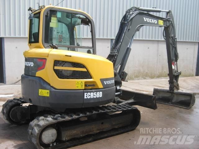 Volvo ECR 58 D Mini rýpadla < 7t