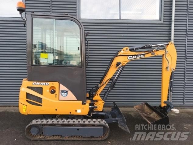 CASE cx18b Mini rýpadla < 7t