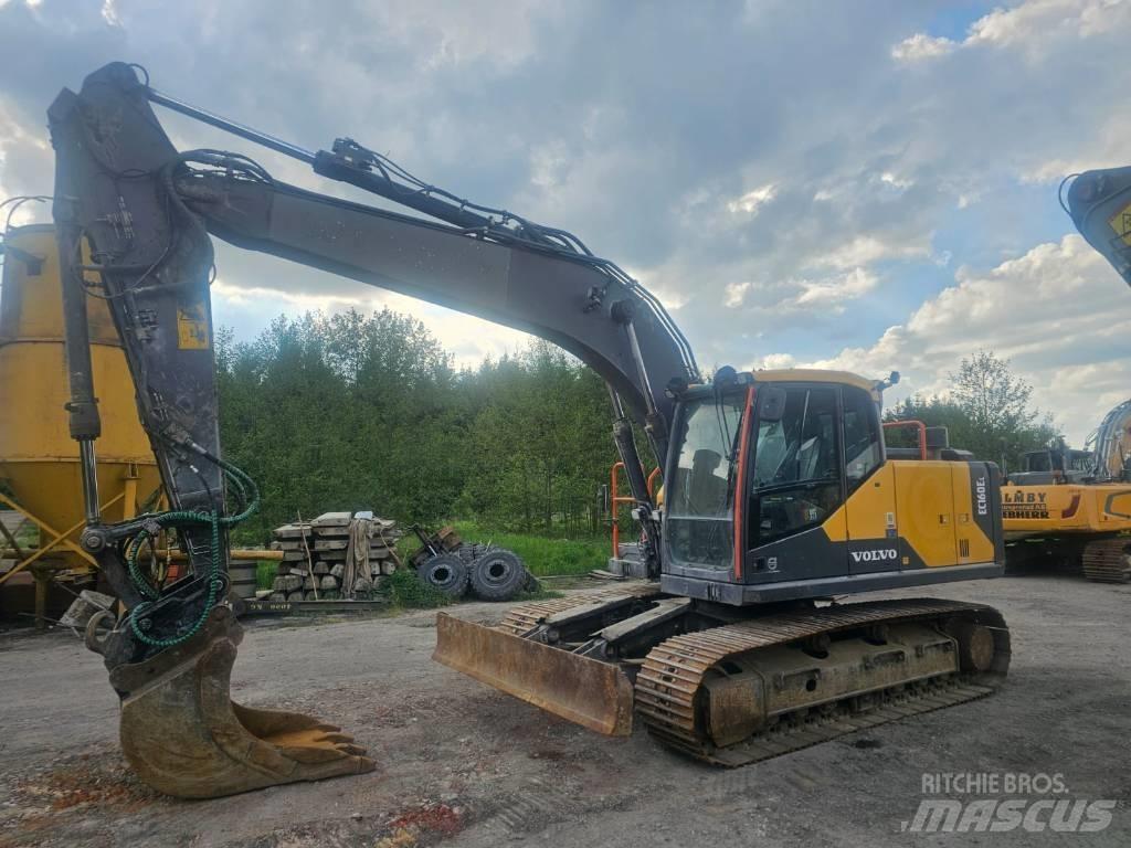 Volvo EC160EL Pásová rýpadla