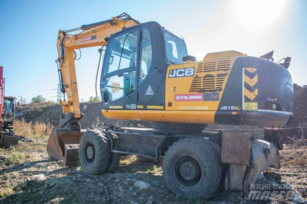 JCB JS160W Kolová rýpadla
