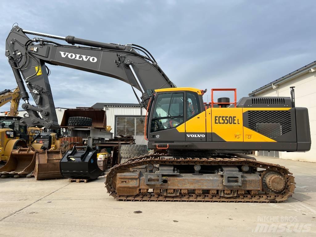 Volvo EC550EL Pásová rýpadla