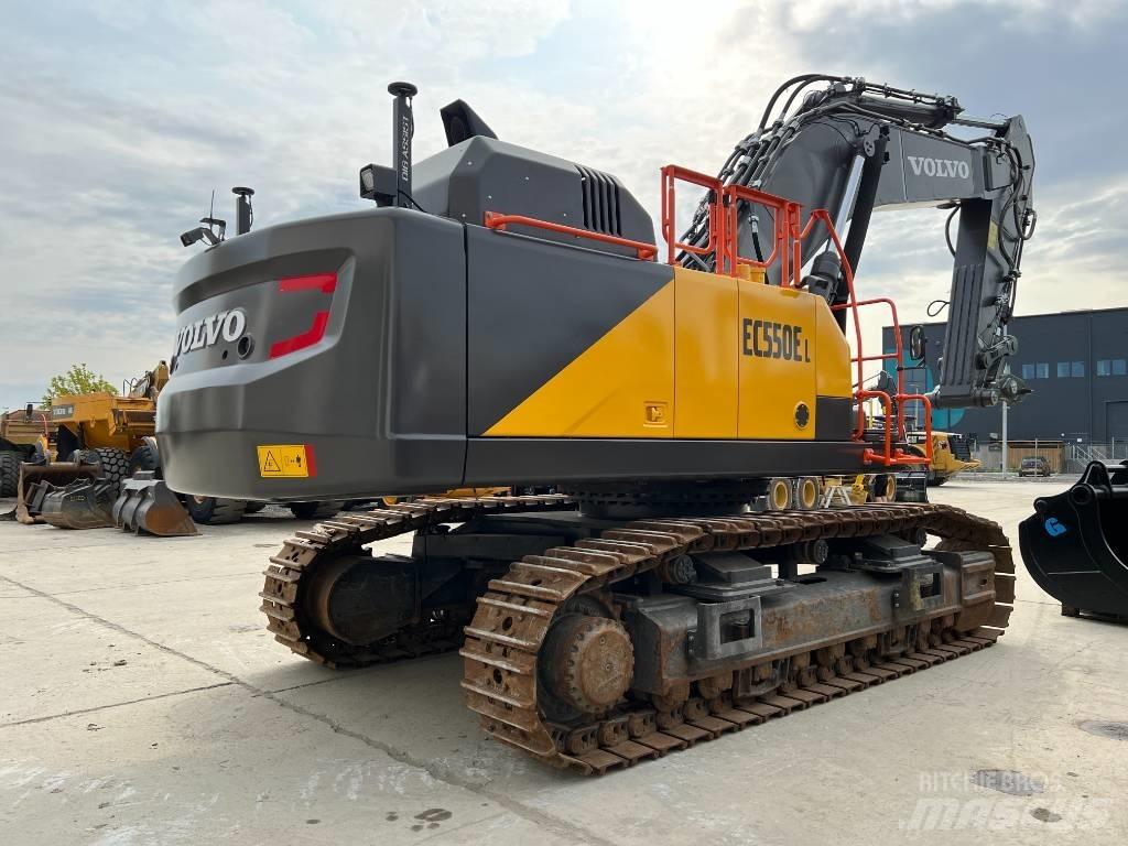 Volvo EC550EL Pásová rýpadla