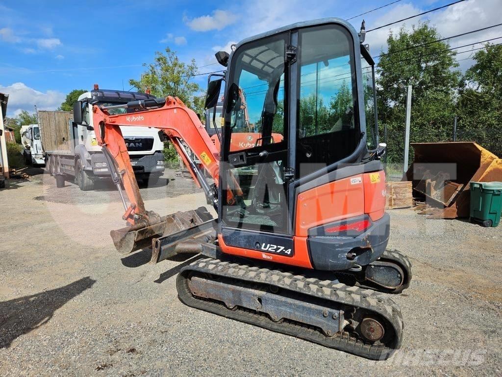 Kubota U 27 Mini rýpadla < 7t