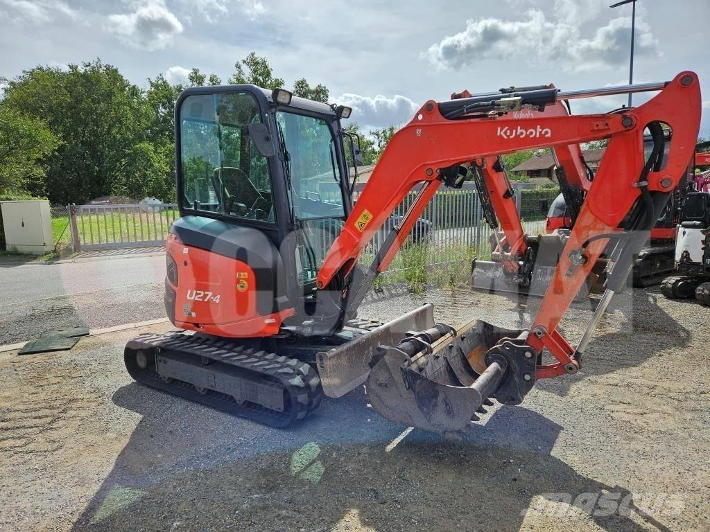 Kubota U 27 Mini rýpadla < 7t