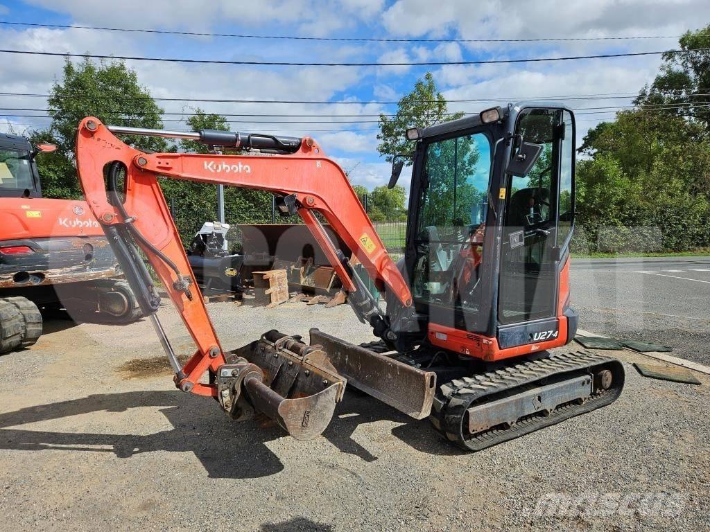 Kubota U 27 Mini rýpadla < 7t
