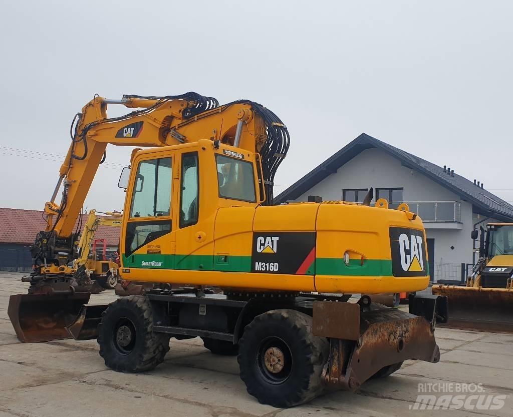 CAT M 316 D Kolová rýpadla