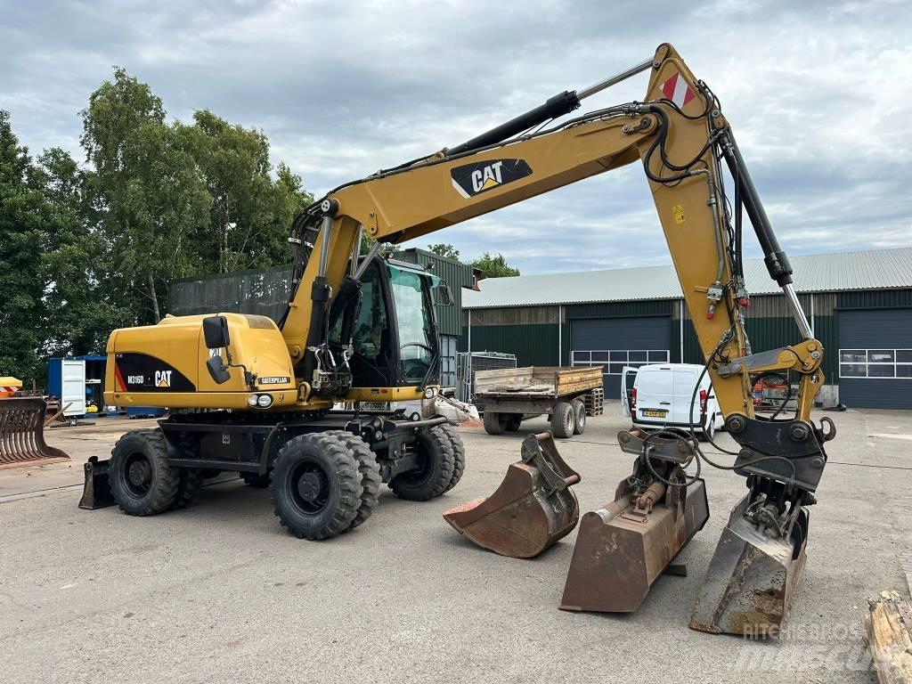 CAT M 316 D Kolová rýpadla