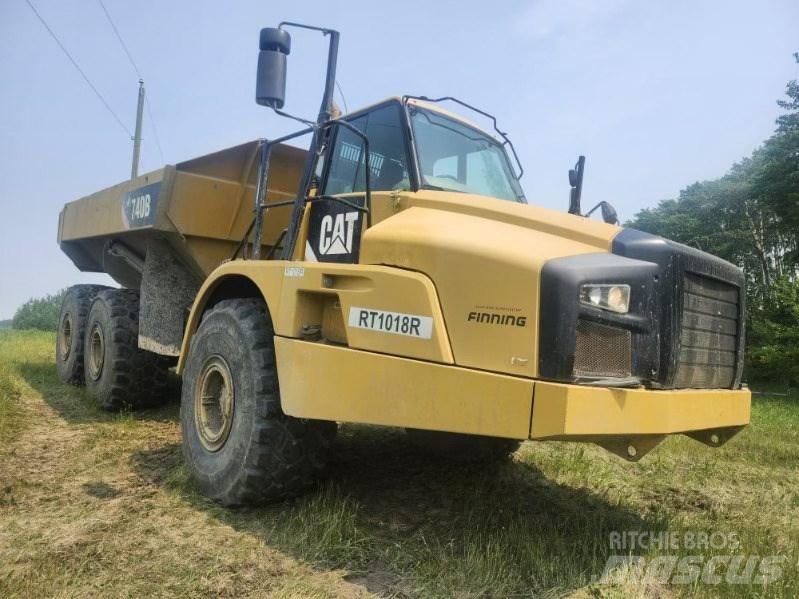 CAT 740 B Kloubové dempry