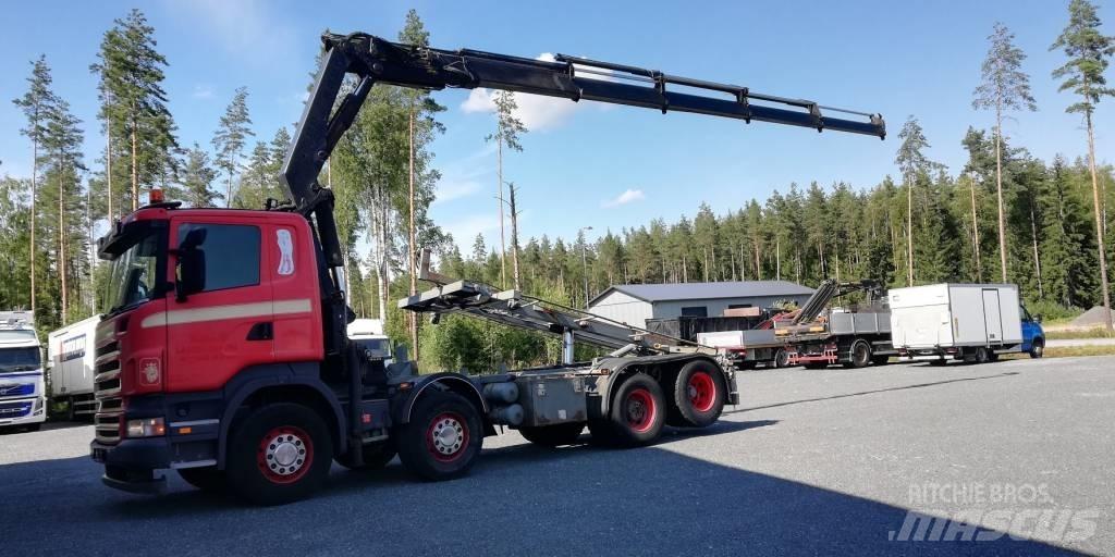 Scania R420 Autojeřáby, hydraulické ruky