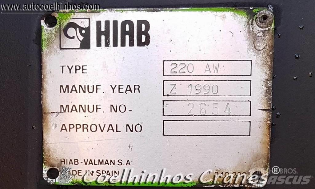 Hiab 220 AW Nakládací jeřáby