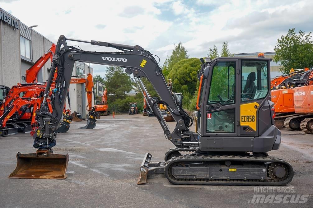 Volvo ECR58F EX-DEMO Mini rýpadla < 7t