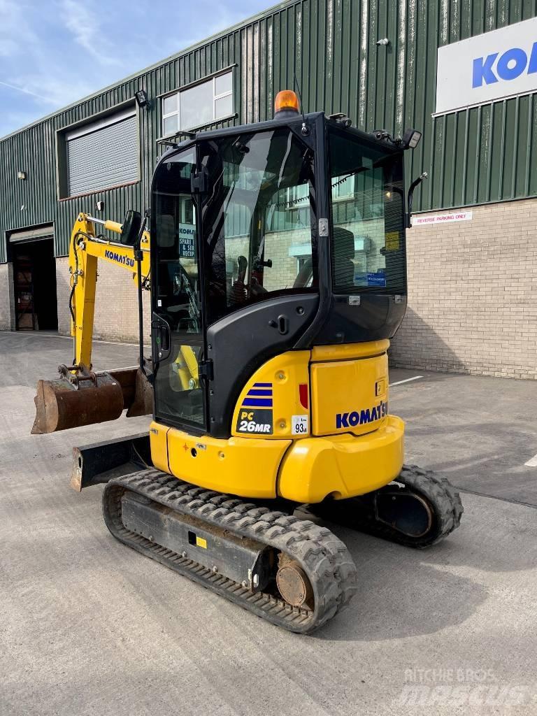 Komatsu PC26MR-5 Mini rýpadla < 7t