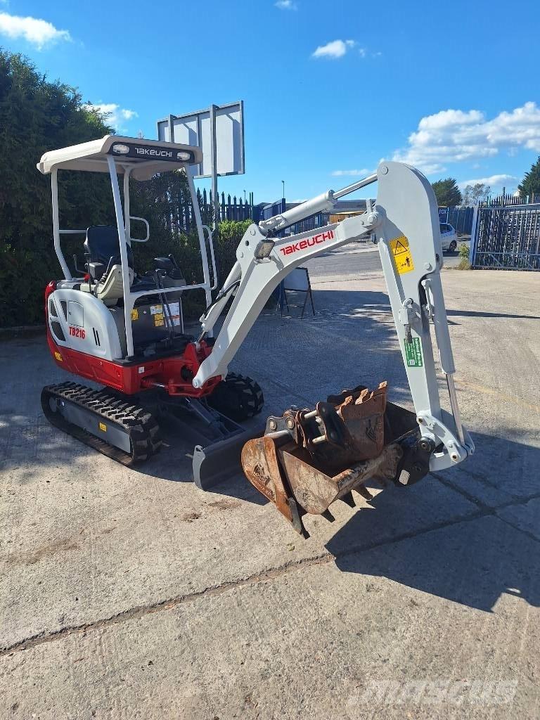 Takeuchi TB 216 Mini rýpadla < 7t