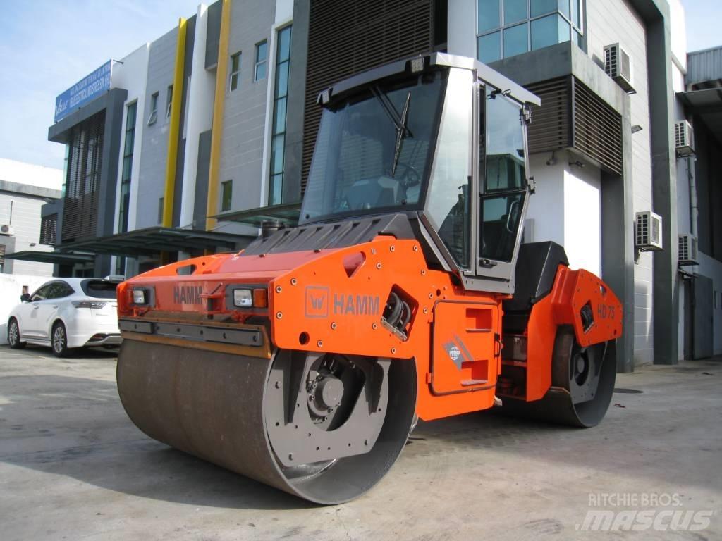 Hamm HD 75 Tandemové válce
