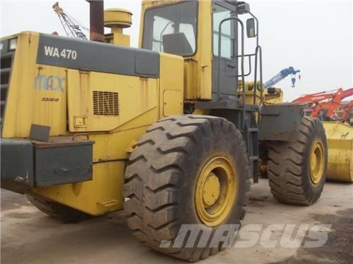 Komatsu WA 470 Kolové nakladače