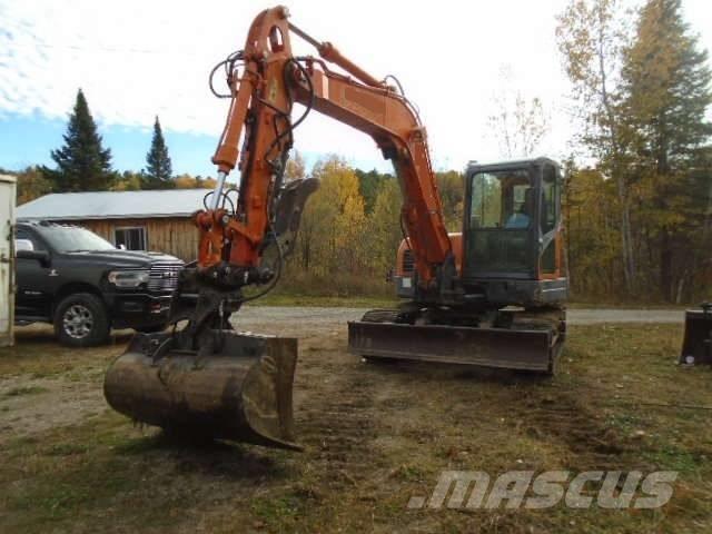 Doosan DX 80 R Pásová rýpadla