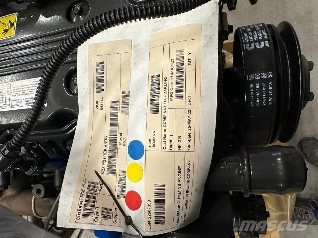 Cummins B6.7 FR95272 Další