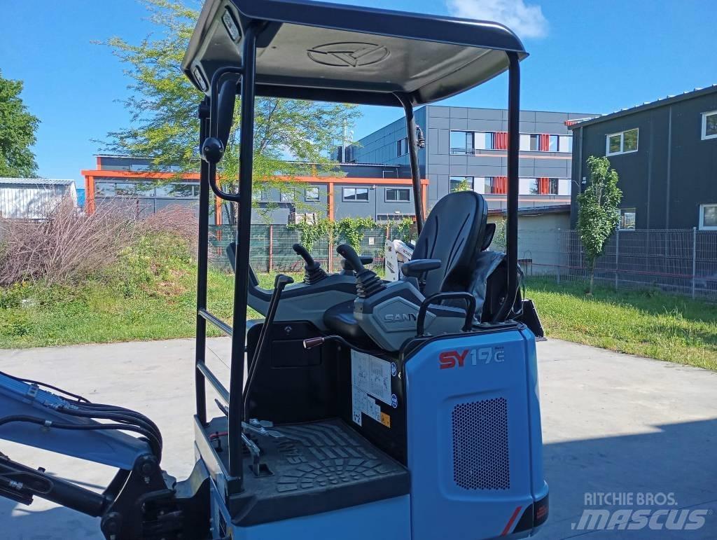 Sany SY 19 E Mini rýpadla < 7t