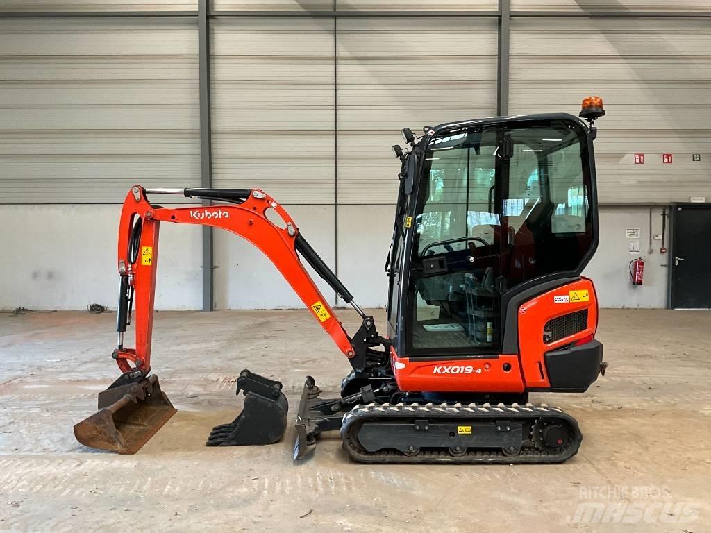Kubota KX 019-4 Mini rýpadla < 7t