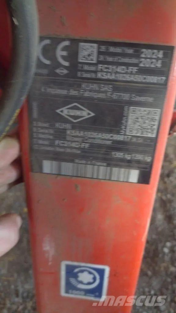 Kuhn FC 314 D FF Sekačky namontované a tažené
