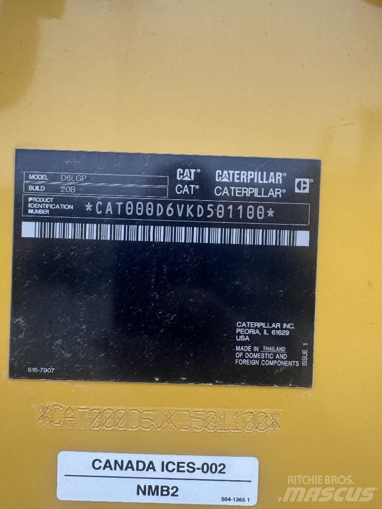 CAT D6 LGP Pásové dozery