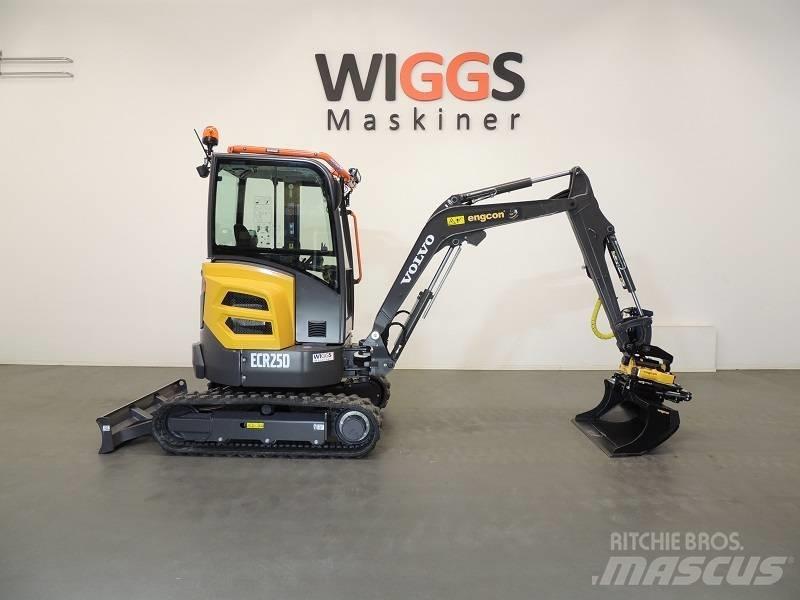 Volvo ECR25D Mini rýpadla < 7t