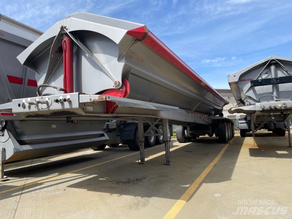  OSW 4 Axle Side Dump Sklápěcí přívěsy