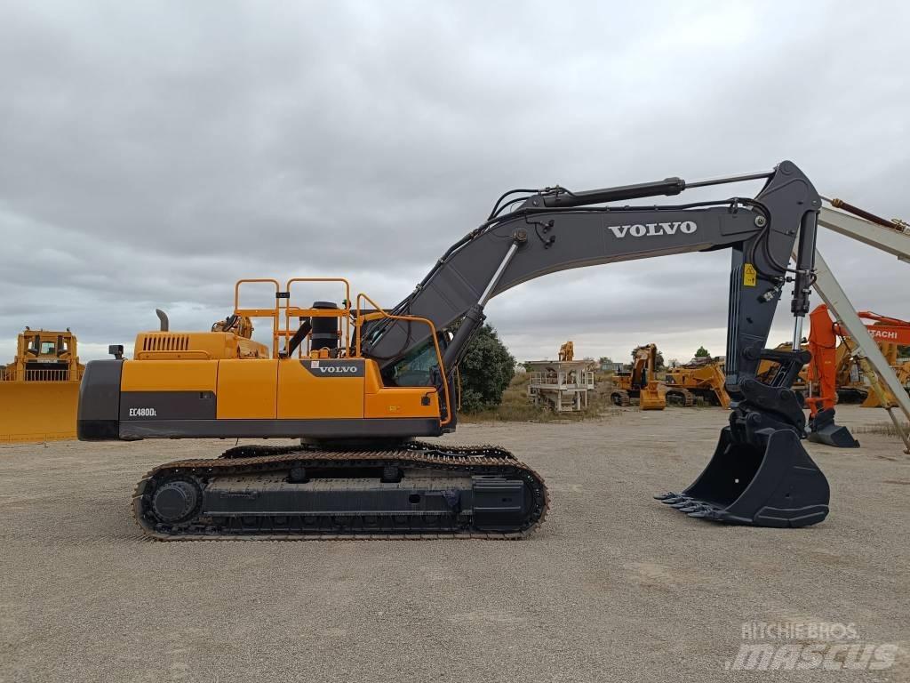 Volvo EC 480 Pásová rýpadla