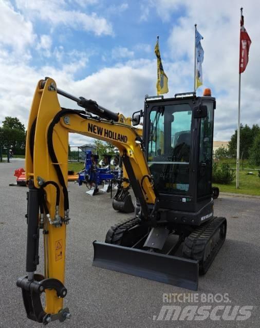 New Holland E25D Mini rýpadla < 7t